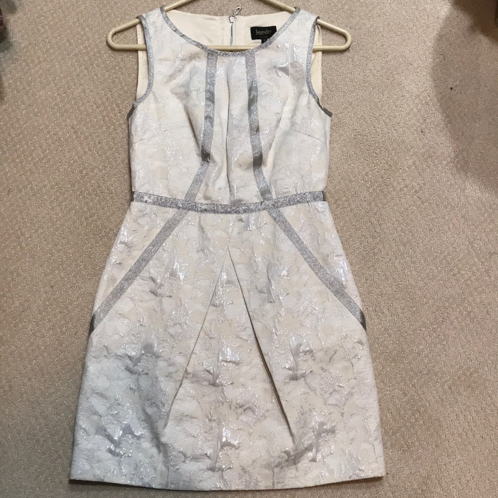 Laundry ivory dress